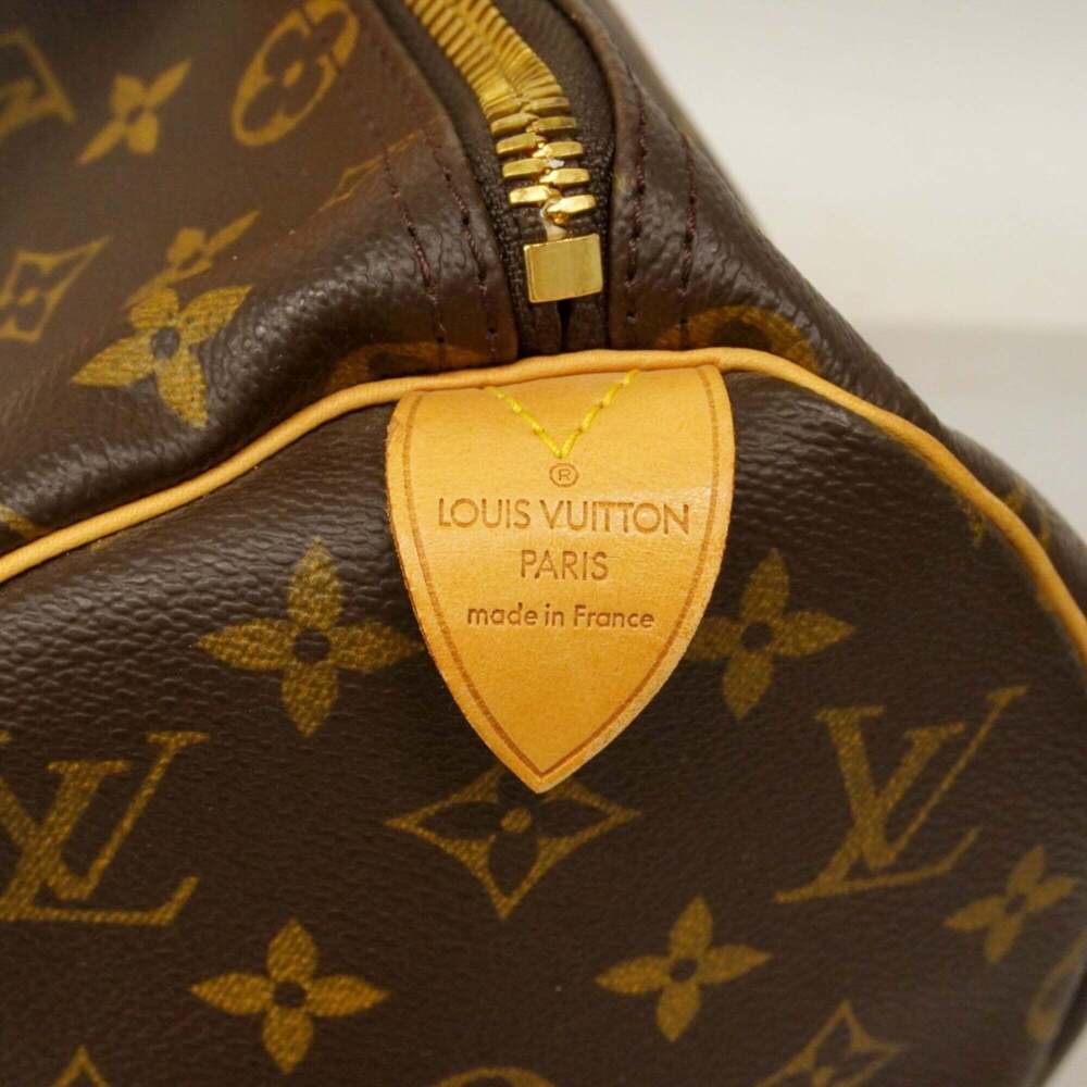 LOUIS VUITTON Authentic Brown Monogram Keepall 45 Boston Bag - Picture 5 of 10